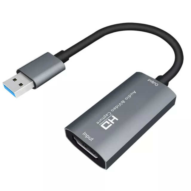 Carte de Capture VidéO USB 3.0 Carte de Capture Audio 4K 60FPS en StreamiH2