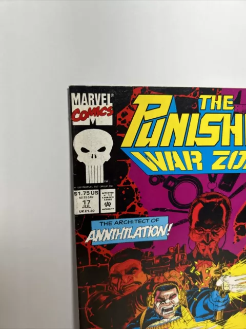 The Punisher War Zone  Comic Book Vol 1 #17  Marvel Comics July 1993 2