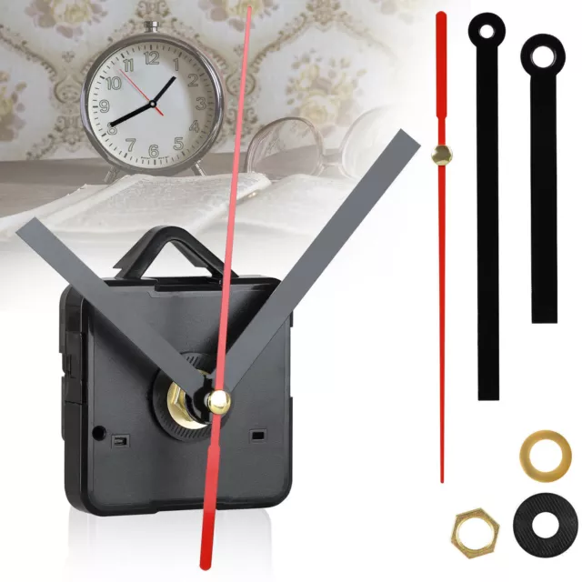 Clock Movement Mechanism Quartz Wall DIY Hands Repair Replacement Tool Parts Kit