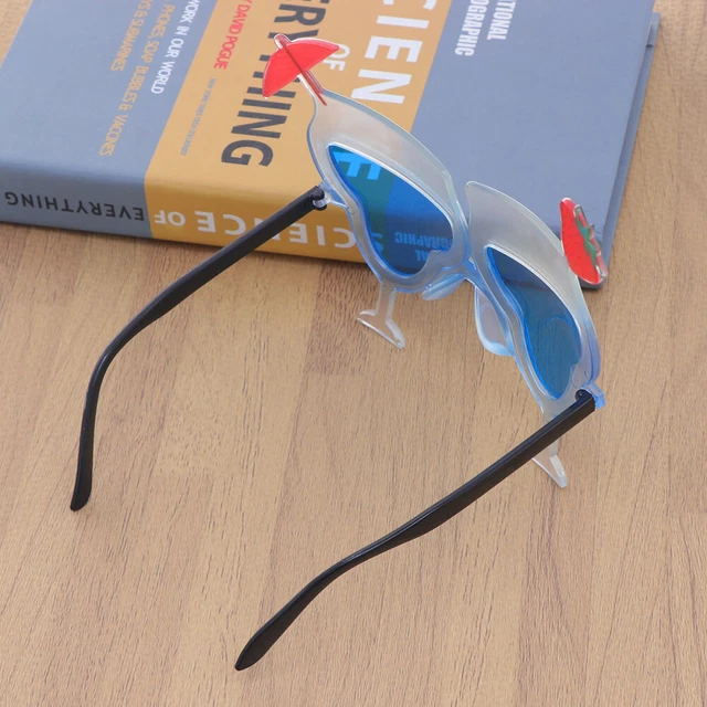 Novelty Eyeglass Strawberry Cocktail Cup Funny Eyewear Sunglass Party Costume 3