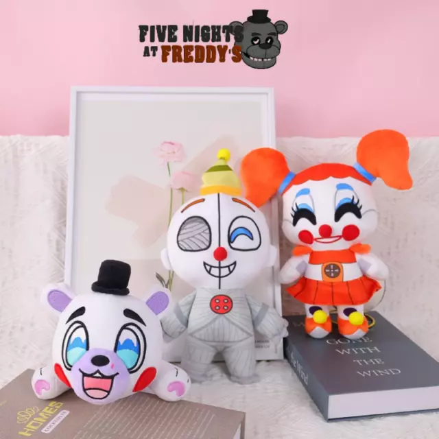 Soft And Cuddly Fnaf Plush Toy Bear Night Game Clown Girl By Jili Pp Cotton