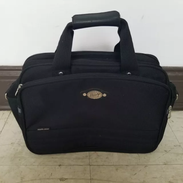 RICARDO BEVERLY HILLS black travel laptop shoulder Bag 17