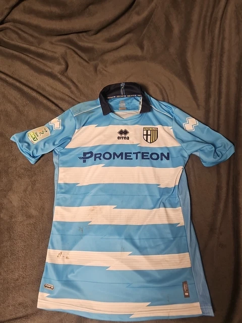 A50 PARMA ERREA Maillot De Match Lucarelli 6 Match 2015/2016 Avec Patch