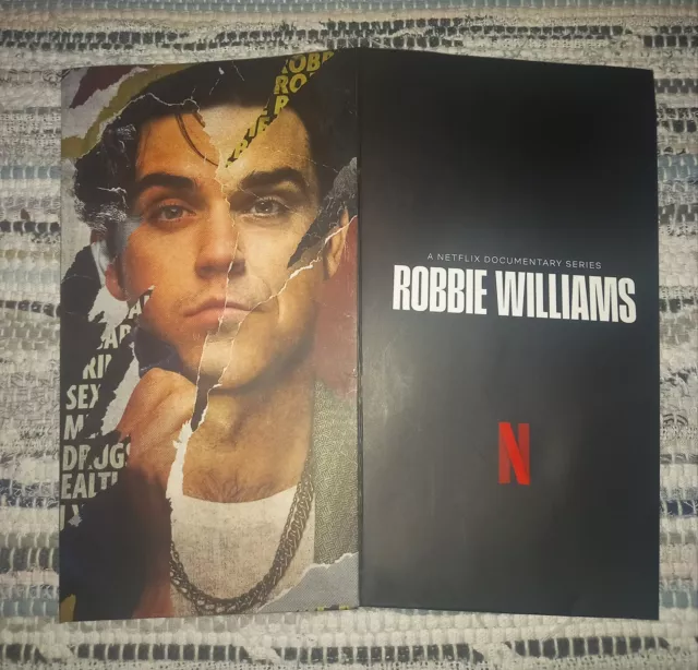 Robbie Williams Netflix Promotional Item Rare Screening Popcorn Container