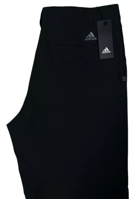 Adidas Ultimate 365 Stretch Golf Shorts 10" Solid Black Woven 36 38 X1