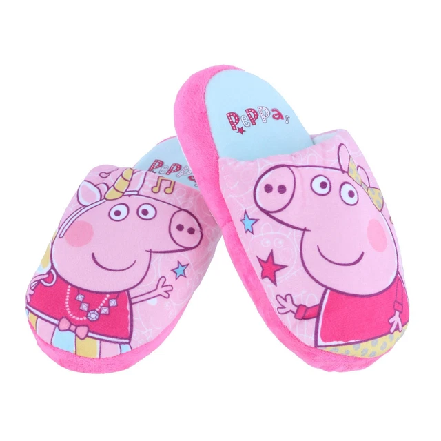 New Textiel Trade Girl's Peppa Pig Slide Slippers