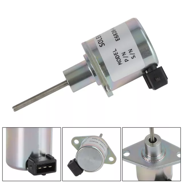 Fits For KIOTI CK DK RX Tractor E6820-6001 Fuel Shut Off Solenoid 12V EP
