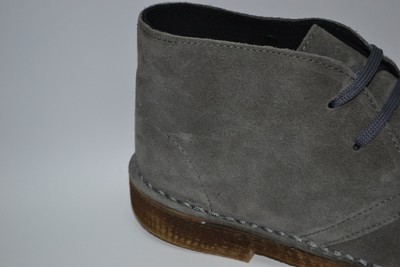 POLACCHINI UOMO PELLE CAMOSCIO GRIGIO ITALY MODELLO CLARKS n. 40 41 42 43  44 45 EUR 49,00 - PicClick FR