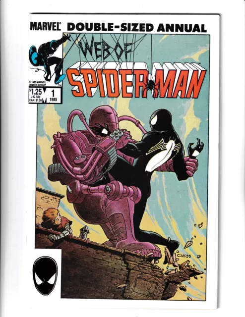 Web of Spider-Man Annual #1 (1985) Marvel Comics