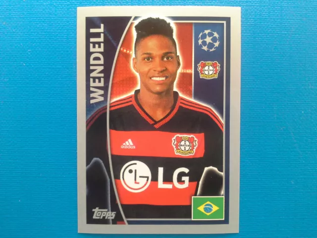 Topps Champions League 2015-16 2016 n.322 Wendell Bayer Leverkusen