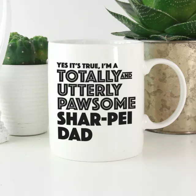 Shar-Pei Dad Mug: Funny gift for Shar Pei owners & lovers! Sharpei dog gifts