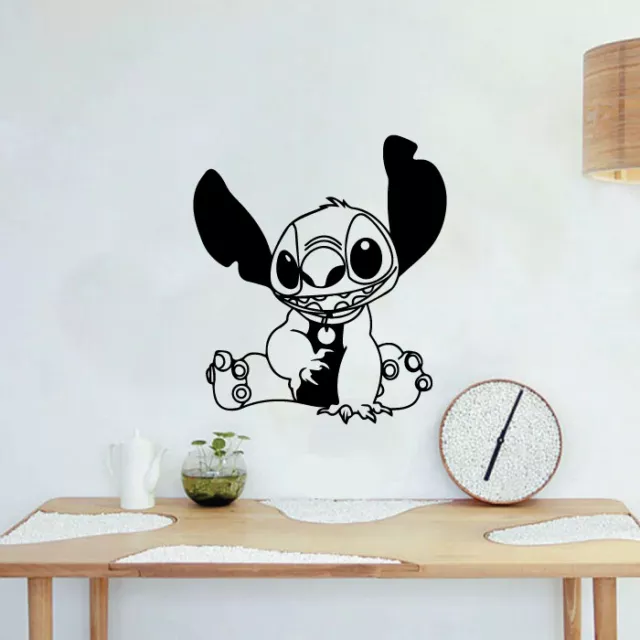 Lilo and Stitch Adorable Cute Wall Sticker Vinyl Art Decal Decor Kids Room  Home