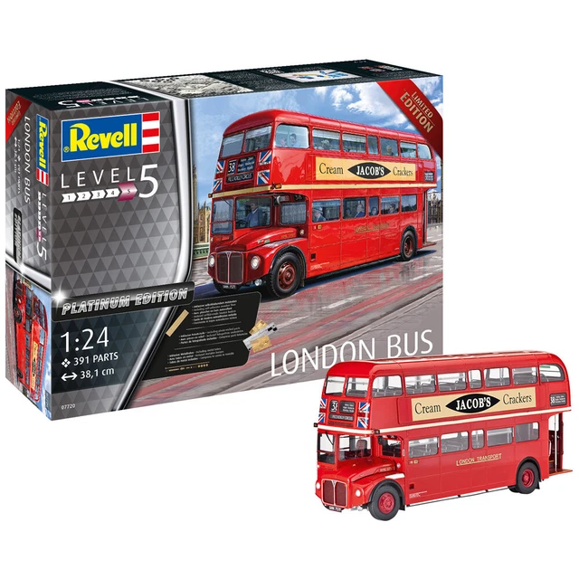 REVELL LONDON BUS AEC Routemaster Platinum Edition Model Kit 07720 ...