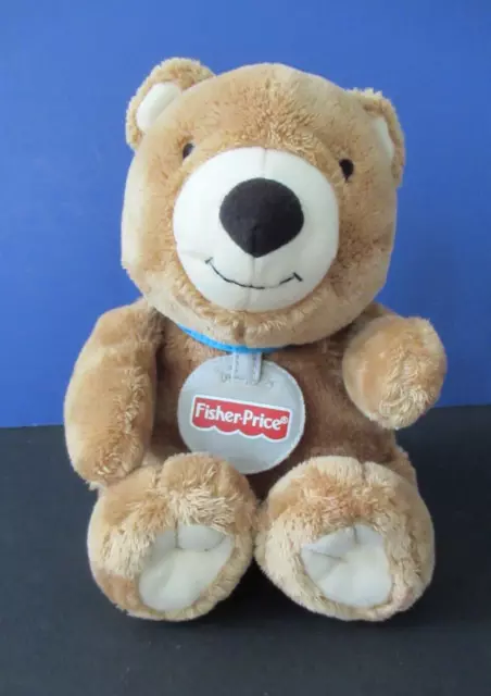 Fisher Price 2003 Bear Buddies Baby Jack Teddy Brown 10" Plush Stuffed Animal