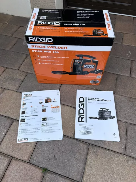 RIDGID RST100 Stick pro welder