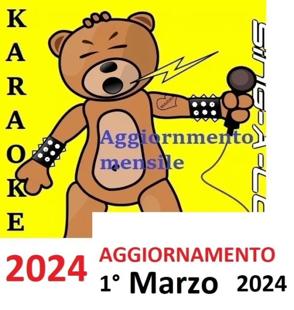 1° MARZO 2024 - 93 BASI Mp3  FESTIVAL SANREMO MENSILE AGG. KARAOKE MUSICALI