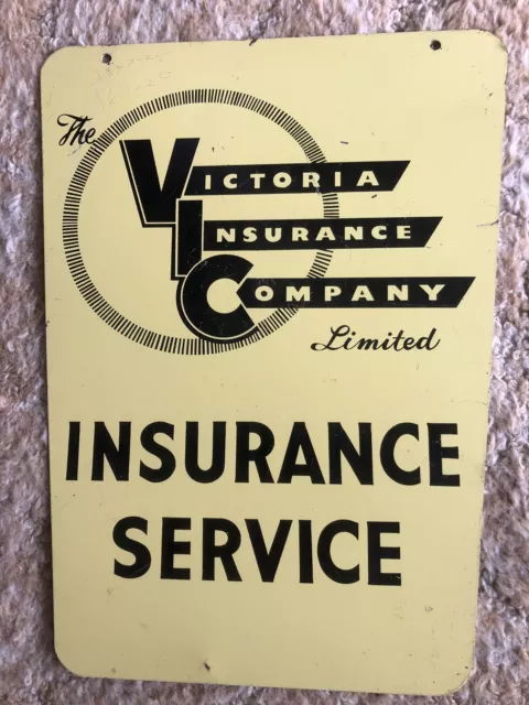 Mid Century ‘Victoria Insurance Company’ Sign