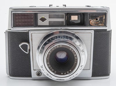 Fotocamera AGFA SILETTE pronto OBIETTIVO AGFA COLOR-AGNAR 2,8/45 