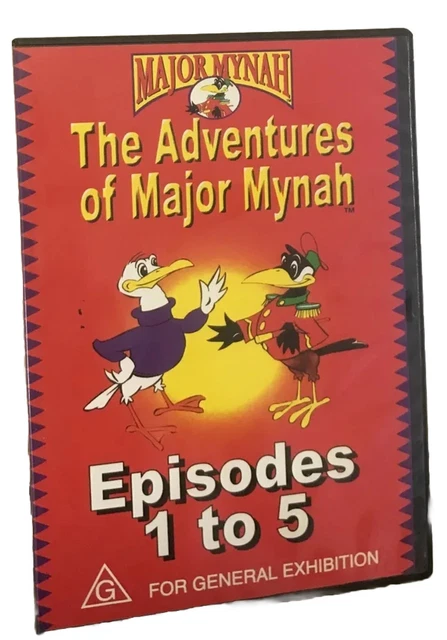 The Adventures of Major Mynah DVD KEN GRAY 2005 REGION 4 Educational Kids