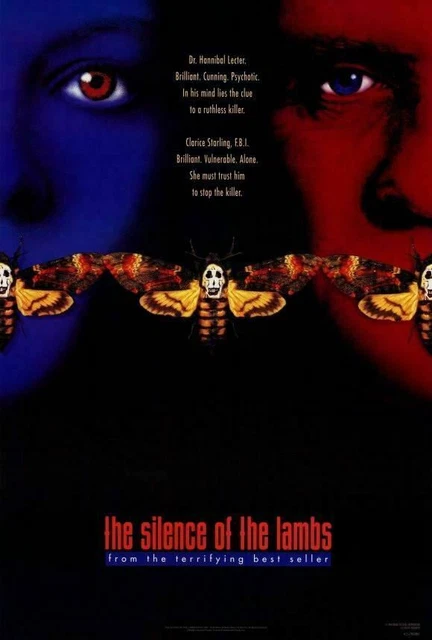 SILENCE OF THE Lambs 27x40 Movie Poster 1991 22 98 PicClick