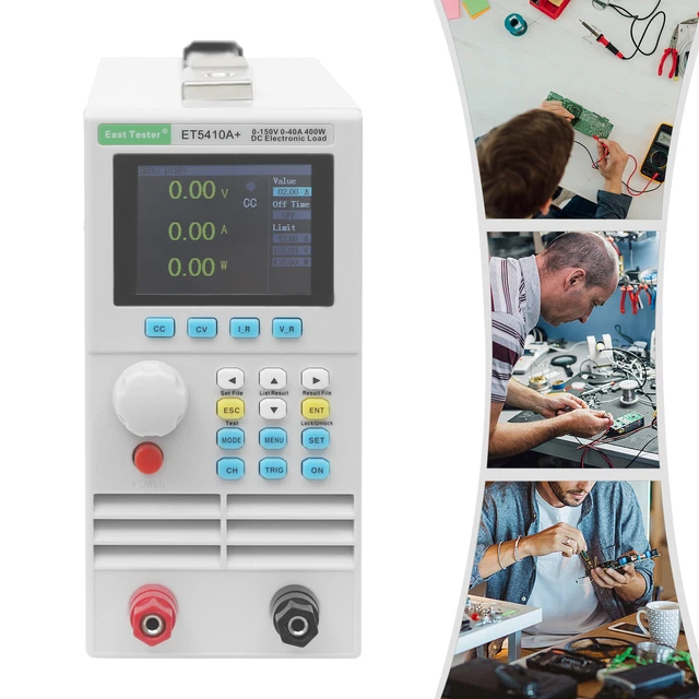 SINGLE CHANNEL DC electronic load meter 400W 150V 40A $189.41 - PicClick CA