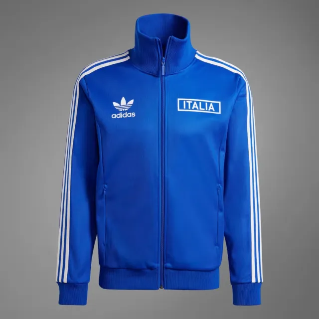 Adidas Originals Italia Beckenbauer Uomo Pista Top IN Blu Stock Limitato