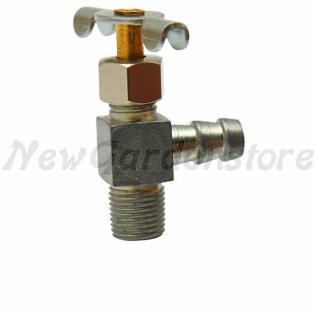 Robinet Essence 3 Voies Métal - Compatible Exmark, Hustler, Scag - Pour Tondeuse Et Tracteur