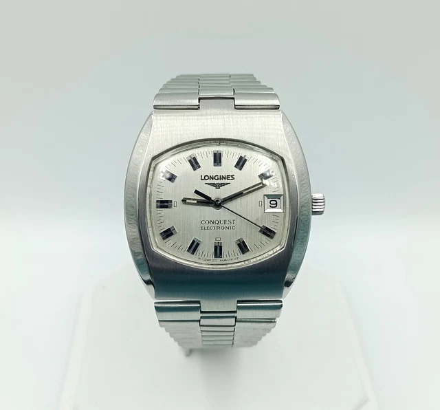 LONGINES CONQUEST ELECTRONIC ESA9154 Dynotron Acciaio Uomo Vintage