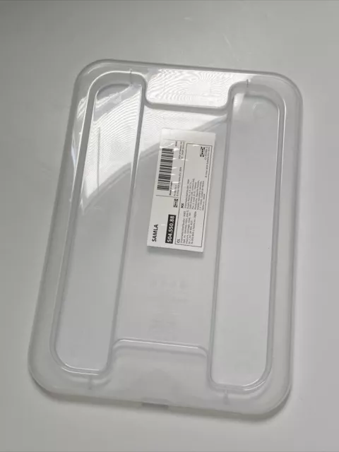 SAMLA Lid for box, 3/6 gallon, clear - IKEA