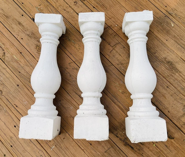 30 Antique Roman Concrete Columns Baluster Spindle 24” Key West Florida Salvaged