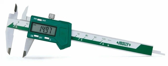 Insize 1111-100A Mini Digital Caliper Range 0-100mm/0-4"