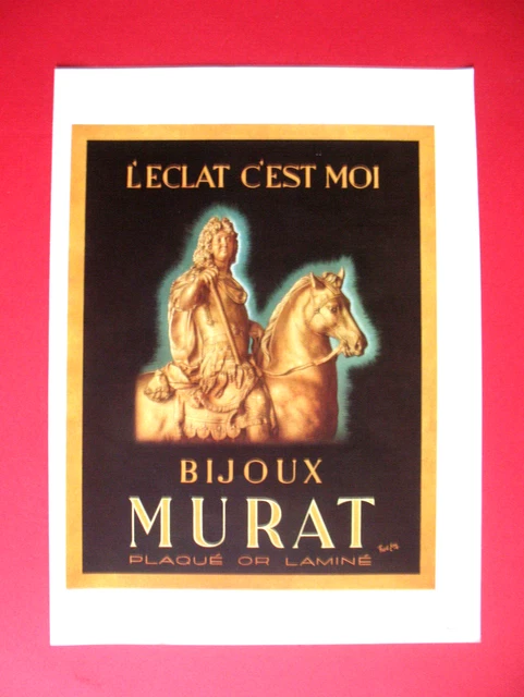 Murat Press Advertisement Jewels King Sun Louis Xiv By Fred Em Ad 1949