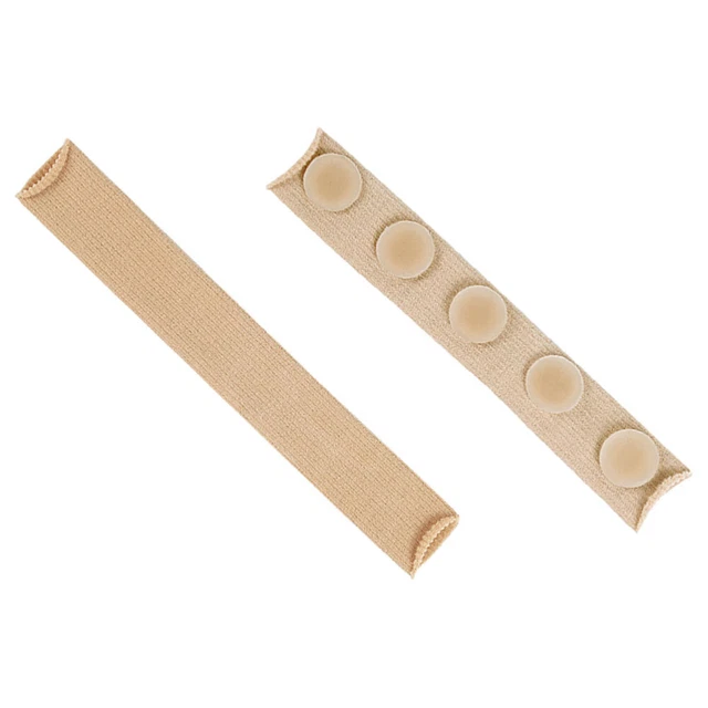 2 Pcs Toe Sleeve Corns Feet Corn Patch Fiber Eyelets High Heel
