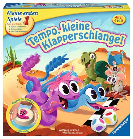 Spiel Tempo, kleine Klapperschlange! (Ravensburger-Spiele) NEU/OVP