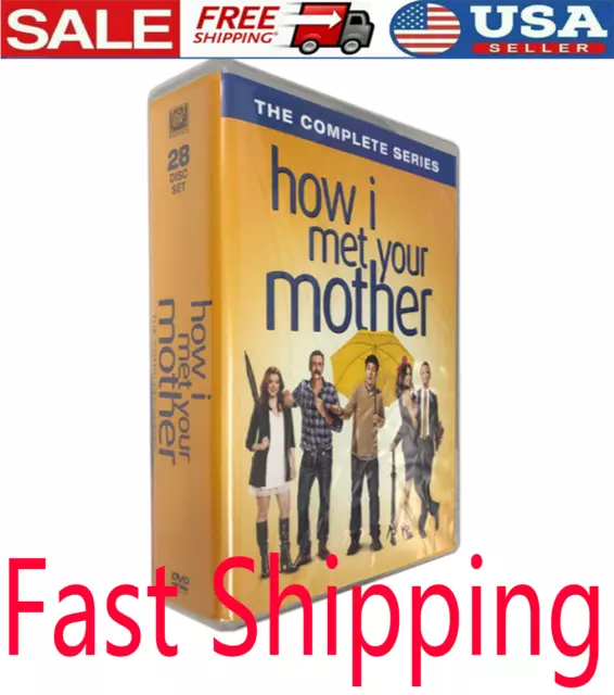 How I Met Your Mother: The Complete Series Seasons 1-9 DVD 28 Discs US Fast Ship