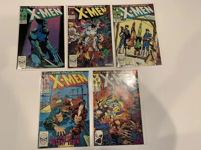 Uncanny X-Men Lot of 5 Comics 234 235 236 237 238