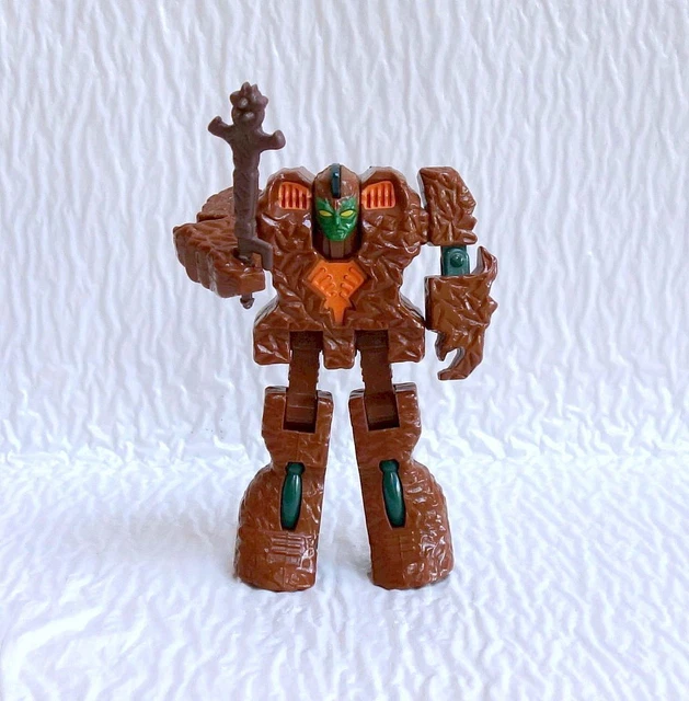 Bandai Rock Lords Flamestone - Robot GO-BOTS Complet (1986) - Figurine Collection