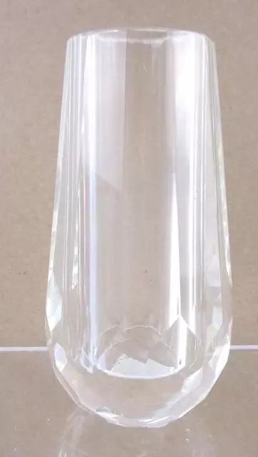 Royal Doulton Radiance Hexagonal Crystal Bud Vase Gift Boxed RRP $149