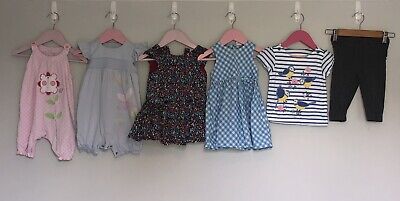 Baby Girls Bundle Of Clothes Age 6-9 Months