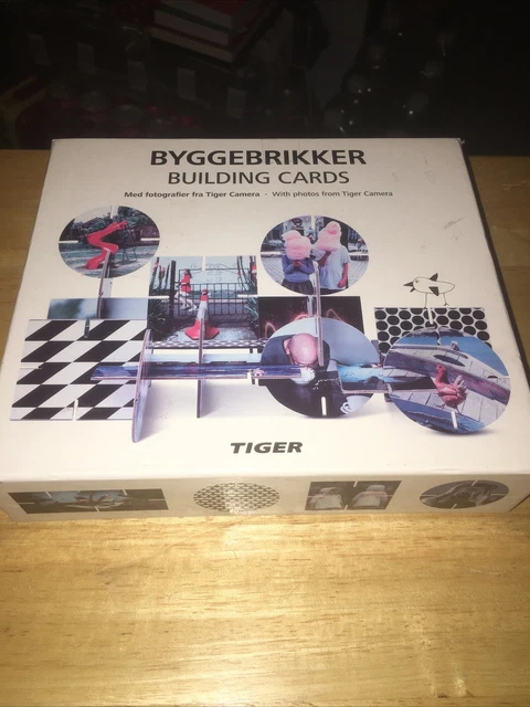 BYGGEBRIKKER BUILDING CARDS From Tiger Check Photos Ultra Rare 100% ...