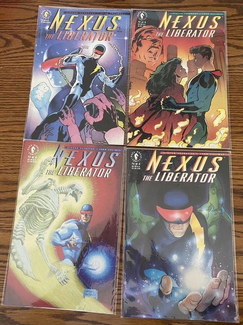 Dark Horse Comics Nexus The Liberator- Complete Set of 4 Comics