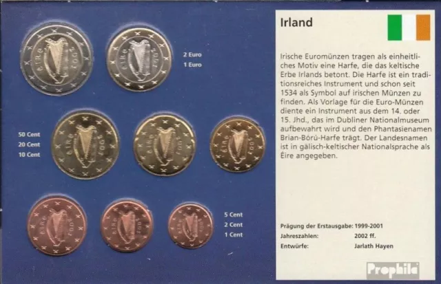 Irland 2003 Stgl./unzirkuliert Kursmünzensatz 2003 EURO Nachauflage