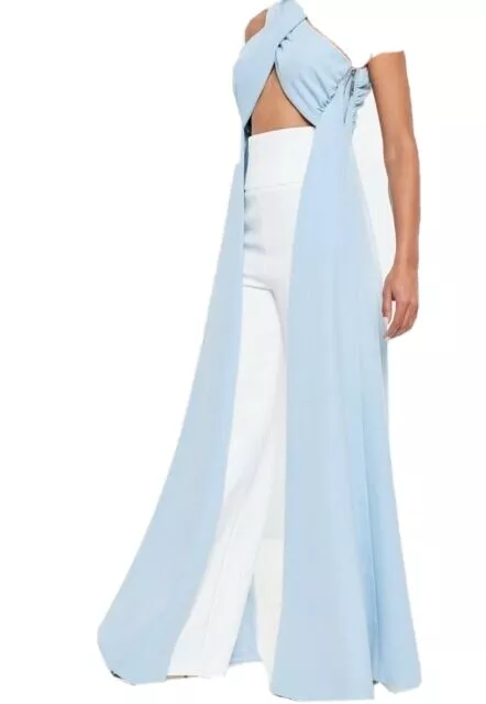 PEACE LOVE. MISSGUIDED. PALE Blue Co ord. 40.00 PicClick UK