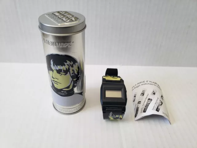 Burger King Star Wars New Hope Luke Skywalker Stormtrooper Wrist Watch 2005