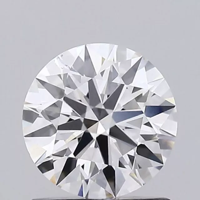 Diamant en vrac de forme ronde, 1,06 carat, créé en laboratoire F VS1,...