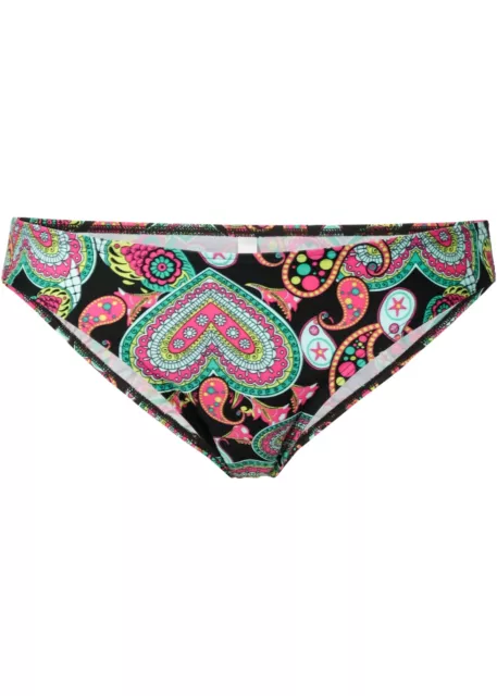 BPC Donna Bikini Parte Inferiore Mutande Del Costumi da Bagno Mutandine Nero 38