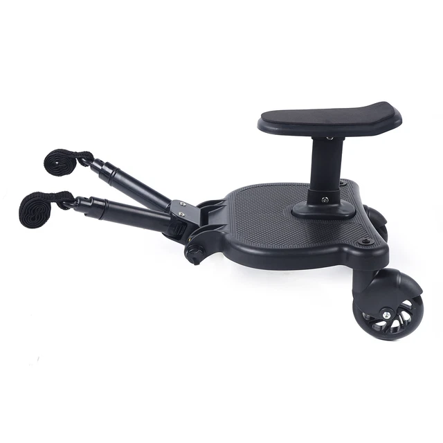 Baby Stroller Kids Wheeled Board Pushchair Buggy Step Board w/ Adapter Universal