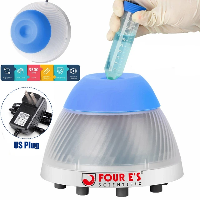 Mini Vortex Mixer Shaker For Lab Tattoo Paint Nail Polish with 3000 RPM US Plug