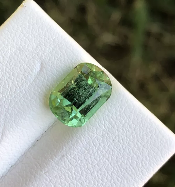 3.15ct Natural Tourmaline SI Faceted Loose Gemstone from Afghanistan