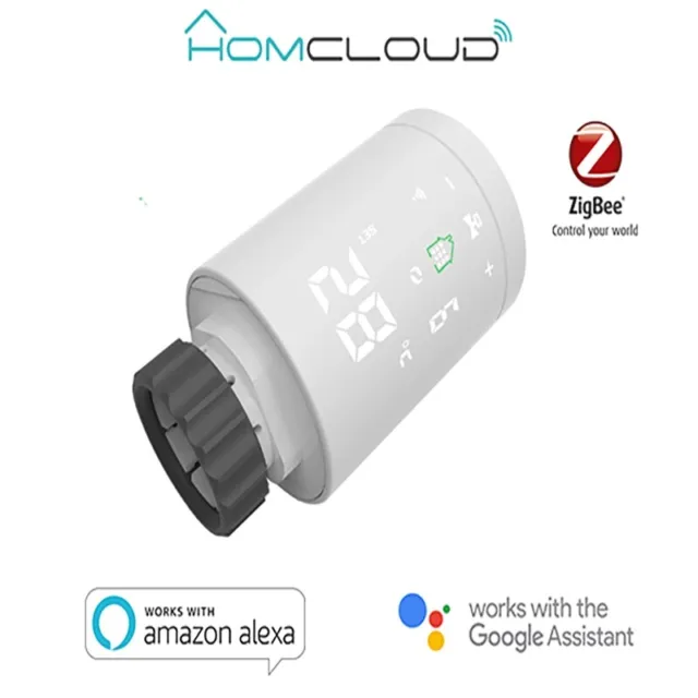Valvola Termostatica Domotica  Per Radiatori Smart Wifi Alexa Google Home